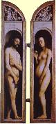 Jan Van Eyck Adam and Eve oil painting picture wholesale